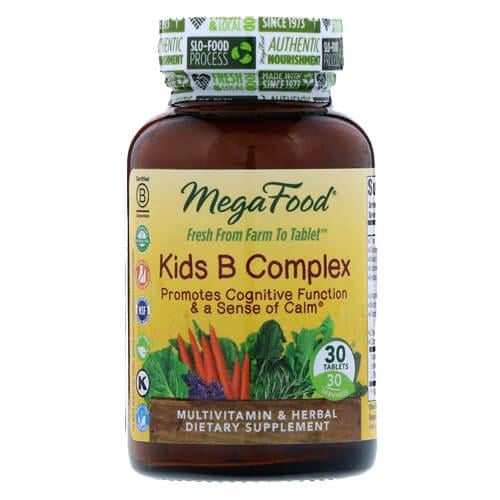 Комплекс витаминов группы В MegaFood Kids B Complex 30 Tablets (MGF-10275)