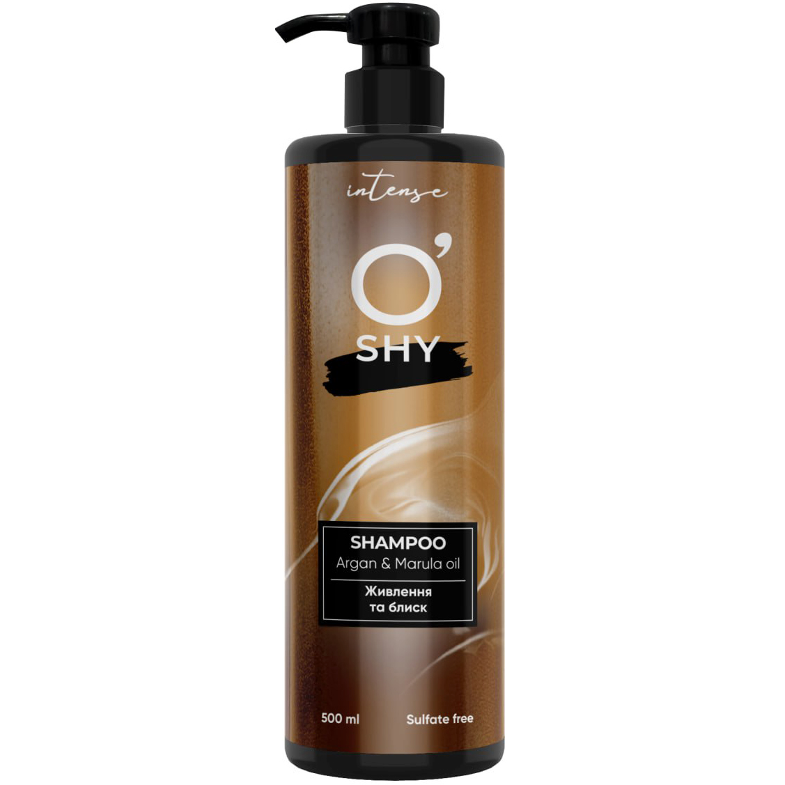 Шампунь O'SHY Intense Argan&marula oil 500 мл (4820263232958)