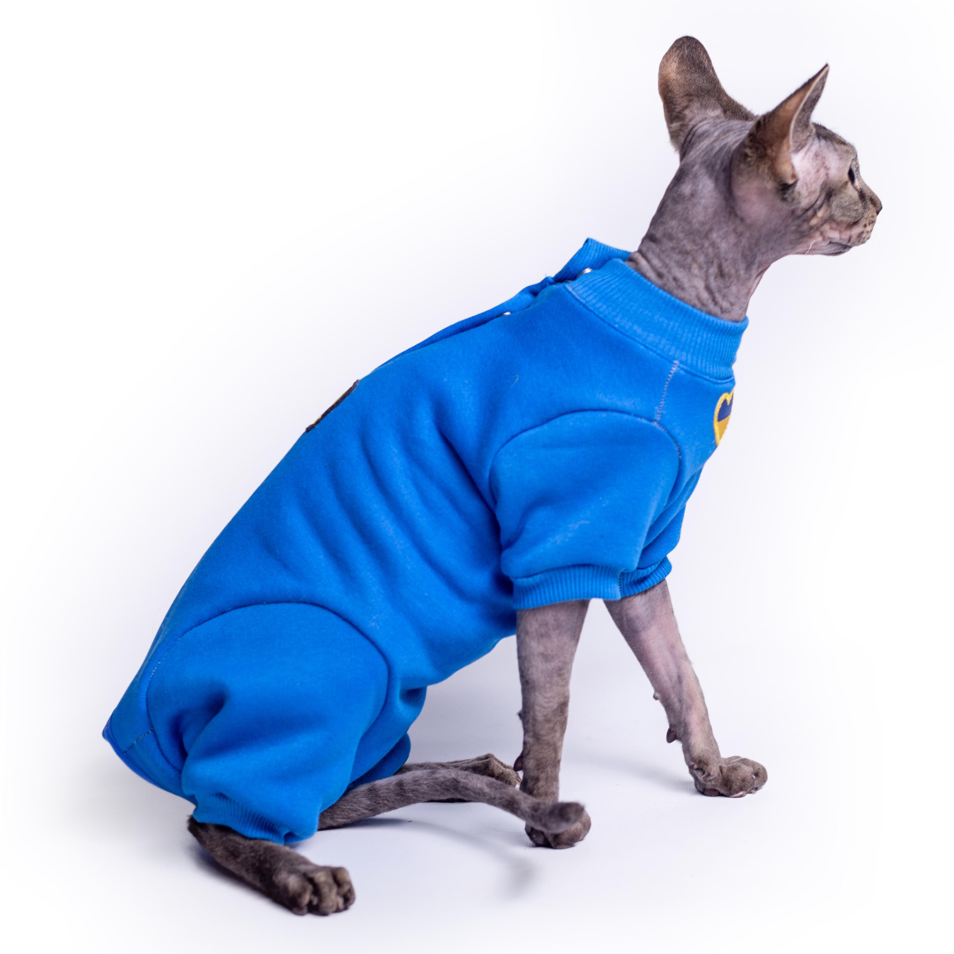 Боді-комбінезон для котів утеплений Style Pets XXS Elektro (453XXS) - фото 6