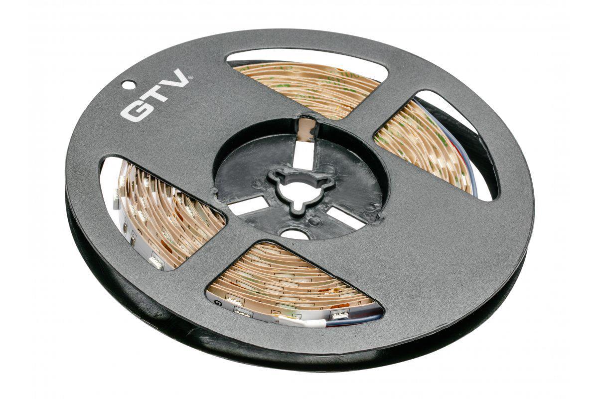 Светодиодная лента GTV Flash RGB 150LED 36W IP20 10 мм 5 м (27771093)