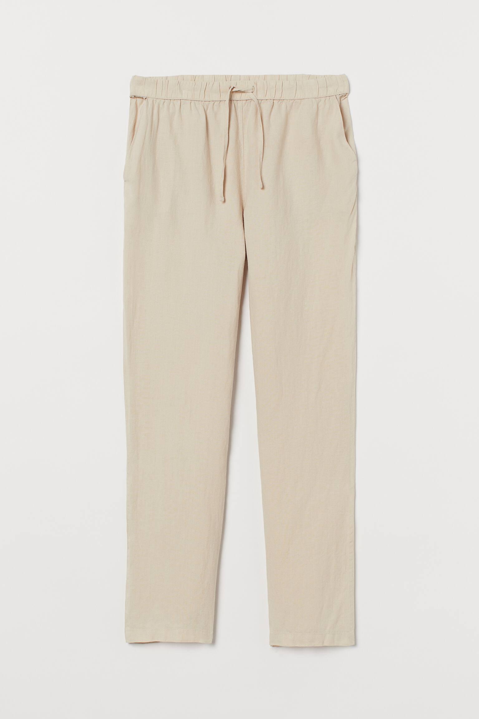 Штани для сну H&M S Світло-бежевий (S2706811482)