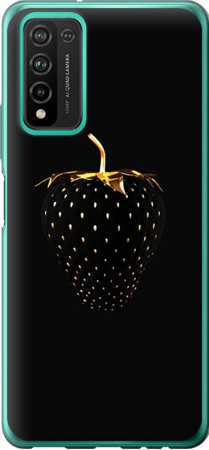 Чехол на Huawei Honor 10X Lite Черная клубника (3585u-2198-42517) Чехол на Huawei Honor 10X Lite Черная клубника (3585u-2198-42517)