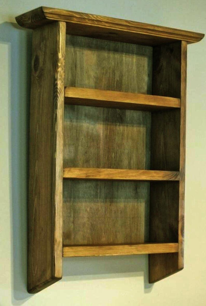 Полка настенная из дерева Демуари Мускат (ПНС/003007)