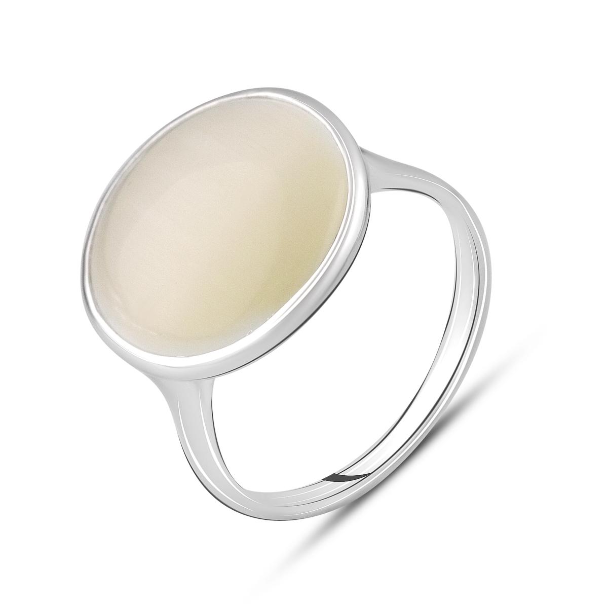 Кольцо серебряное с кошачьим глазом 8,817 ct 4,05 г р. 17 (2128090)