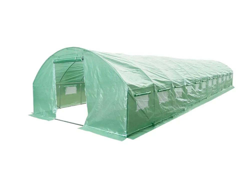 Теплиця садова Cultivo 007295 2х4х12 м 48 м2 20 вікон аркова Зелений (FCG_007295) - фото 3 Теплиця садова Cultivo 007295 2х4х12 м 48 м2 20 вікон аркова Зелений (FCG_007295) - фото 3