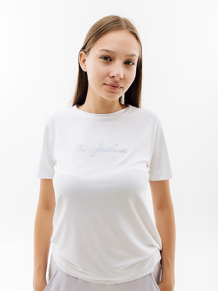 Футболка женская Australian COTTON TEE HOLOGRAPHIC LOGO M Белый (7dLSDTS0030-002 M)