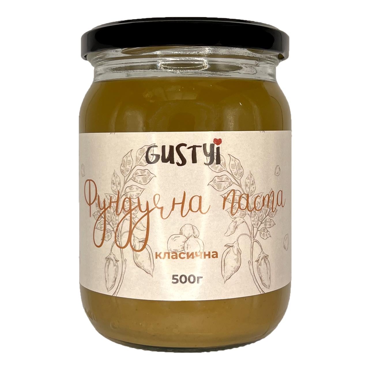 Фундучная паста ТМ Gustyi 100% 500 г (10817852)