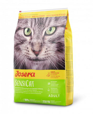 Корм сухий Josera SensiCat для котів з чутливим травленням легкоперетравний 10 кг (50003279)