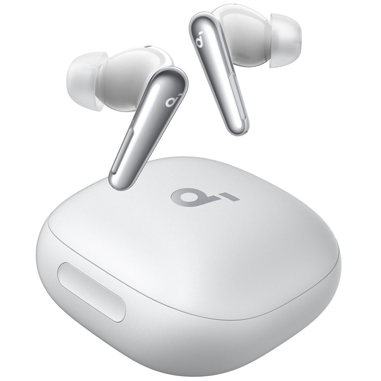 TWS-навушники бездротові Anker SoundCore Liberty 4 Pro з ANC Bluetooth 5.3 IPX5 White Matte (A3954G21)