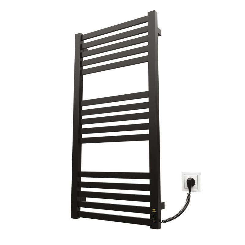 Рушникосушарка електрична KOSSER Герда 1000х500/15 ER з таймером Чорний (2000962920437)