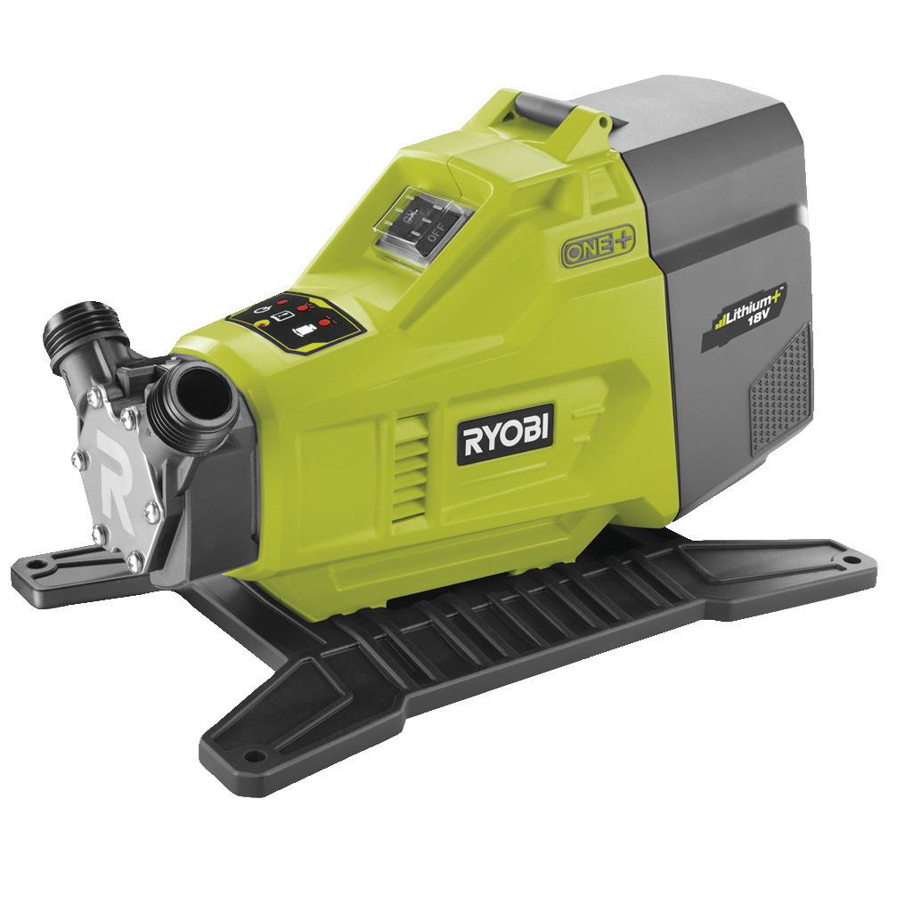 Насос садовий RYOBI ONE+™ R18TP-0 5133003934 акумуляторний 18 Вт 1.5м³/ч Hmax 14м (204943)