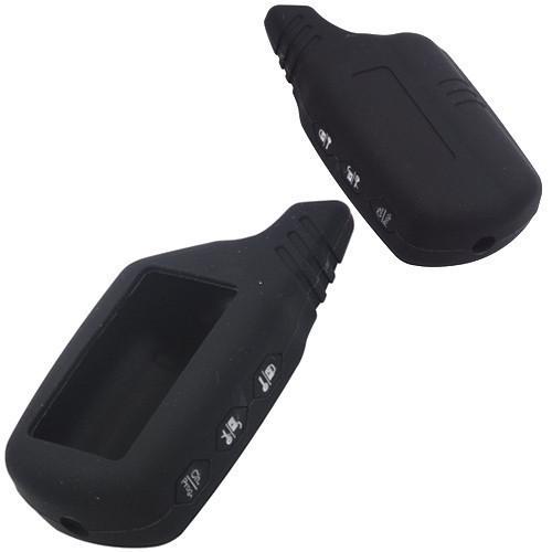 Чохол для брелка сигналізації B6/B9/B61/B91/A61/A91/V7 силікон Black (286409) - фото 2