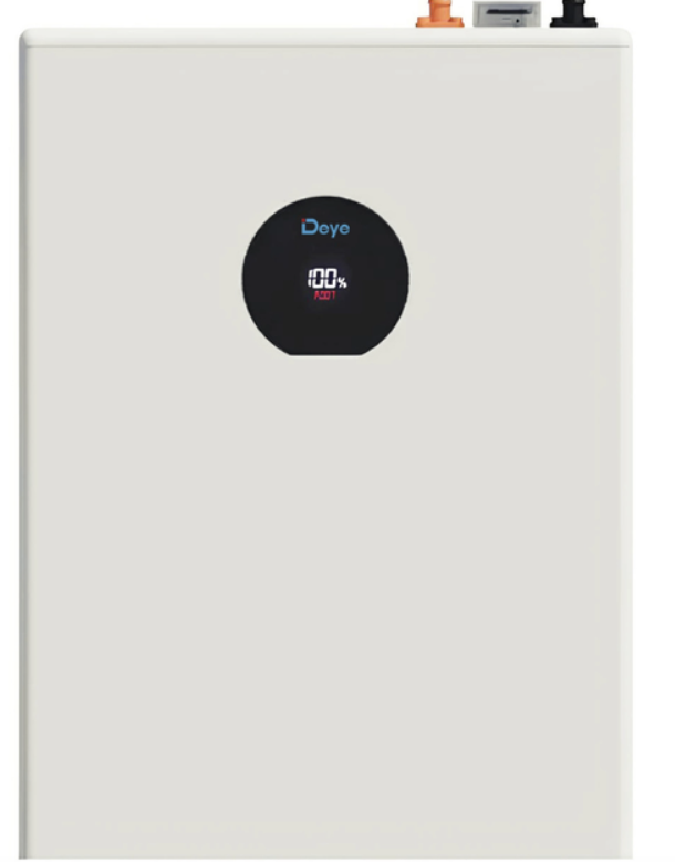 Аккумулятор Deye LiFePO4 51,2V 100Ah 5120 Втг с дисплеем для ИБП Аккумулятор Deye LiFePO4 51,2V 100Ah 5120 Втг с дисплеем для ИБП