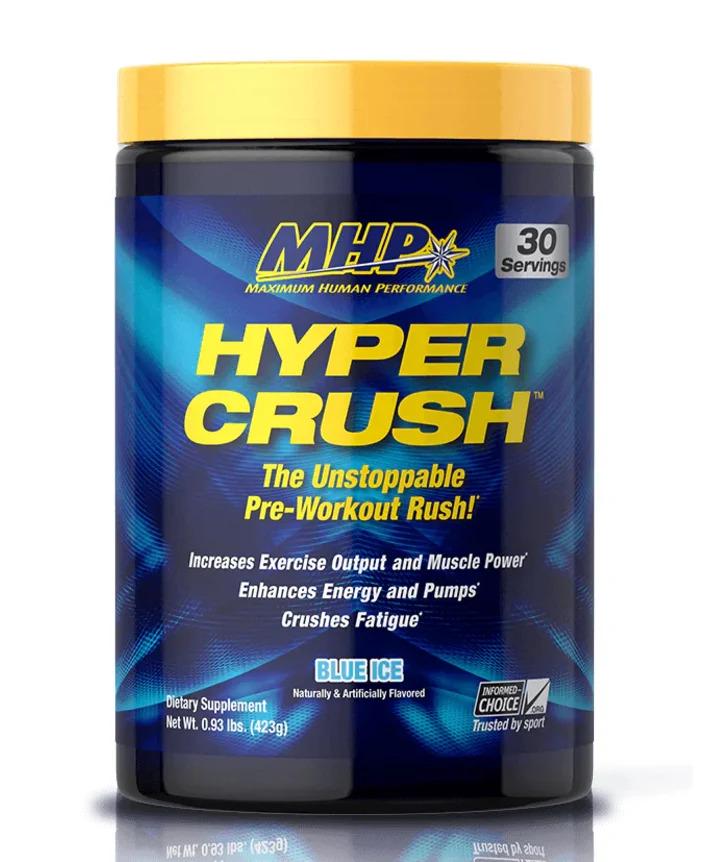 Предтренировочный комплекс MHP Hyper Crush Pre-Workout Blue Ice 453 г