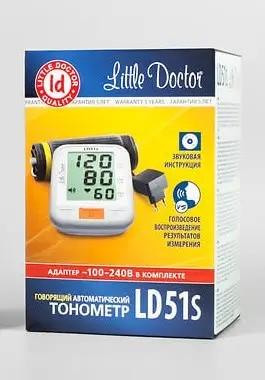 Тонометр що говорить Little Doctor LD-51S автоматичний на плече з адаптером - фото 3