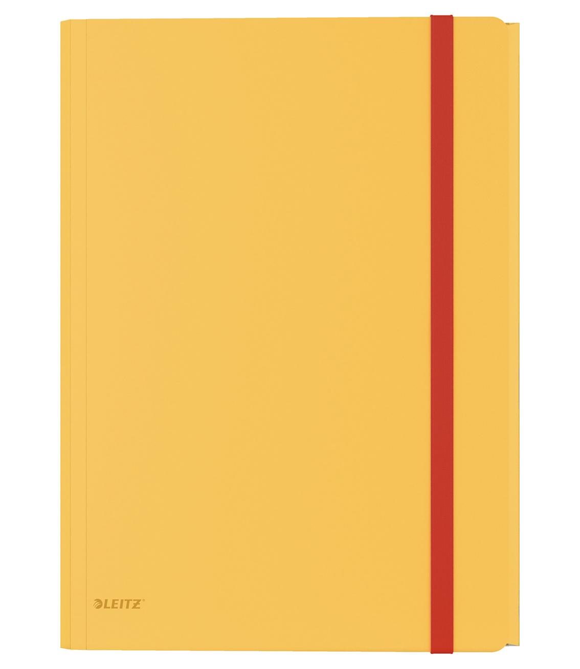 Папка Leitz Cosy на гумці A4 з конвертом 150 арк. Жовтий (4619-00-19)