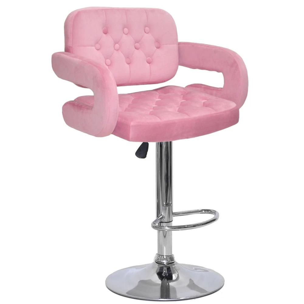 Стул барный FANCY BK-BASE 1025 бархат Фрез (123771)