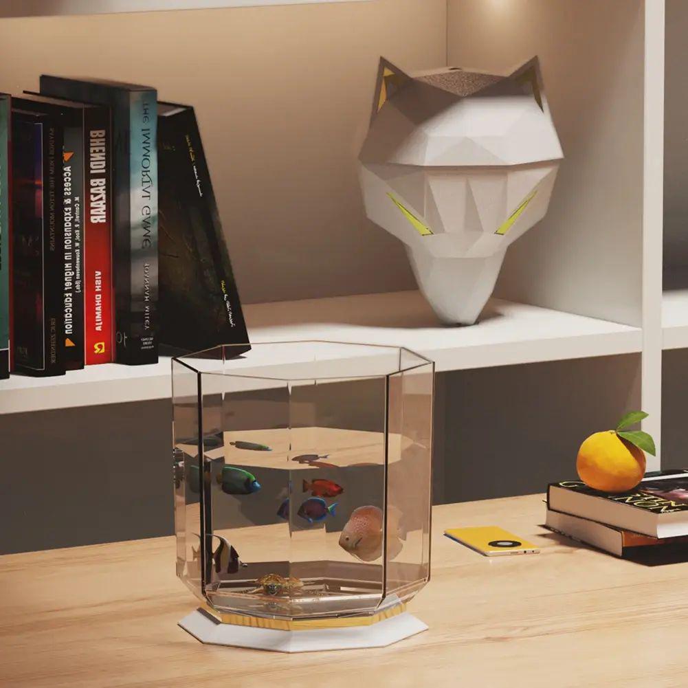 Увлажнитель воздуха портативный WOLF Air Humidifier с резервуаром для эфирного масла ультразвуковой 650 мл Белый