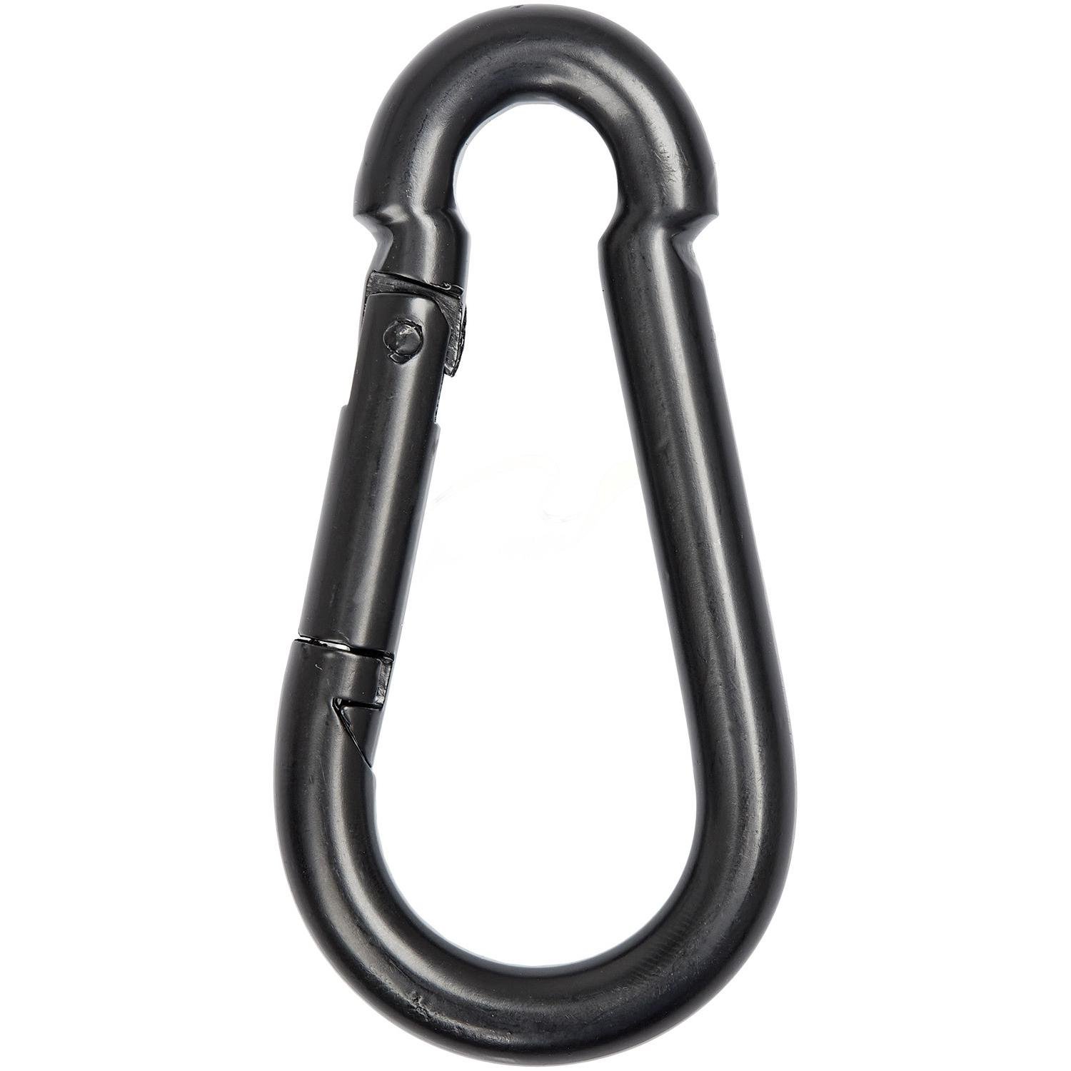 Карабін сталевий Skif Outdoor BT245-110 Clasp I Чорний (2ea2158c)