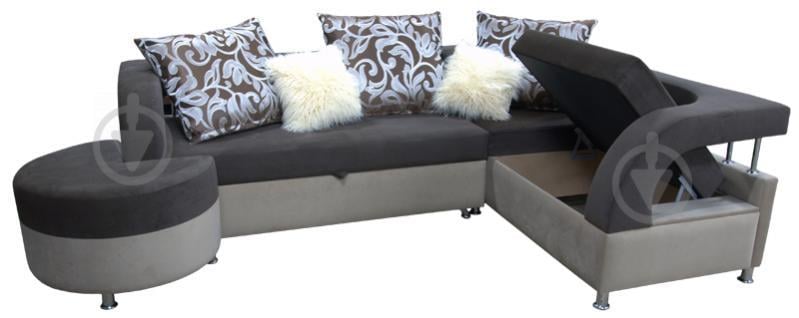 Угловой диван Ribeka Миллениум Серый (УМ-502) - фото 2