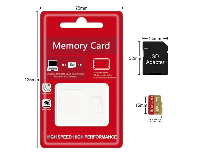 Карта пам'яті Extreme MicroSD 128 Гб Class 10 (28523675) - фото 3