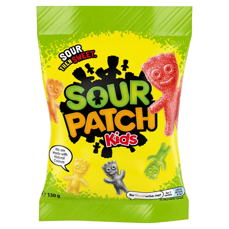 Мармелад жевательный Sour Patch Kids Original Flavour 130 г (fdvdxf)