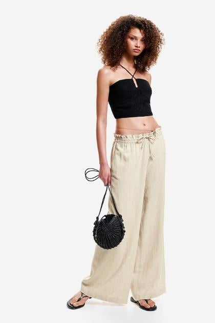 Брюки H&M M Чорний (1216321П)