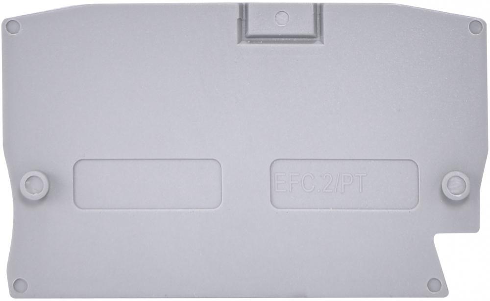 Пластина бічна для набірних клем ETI ESH-EFC.2/PT ESH-EFC.2 Cірий (3903259)