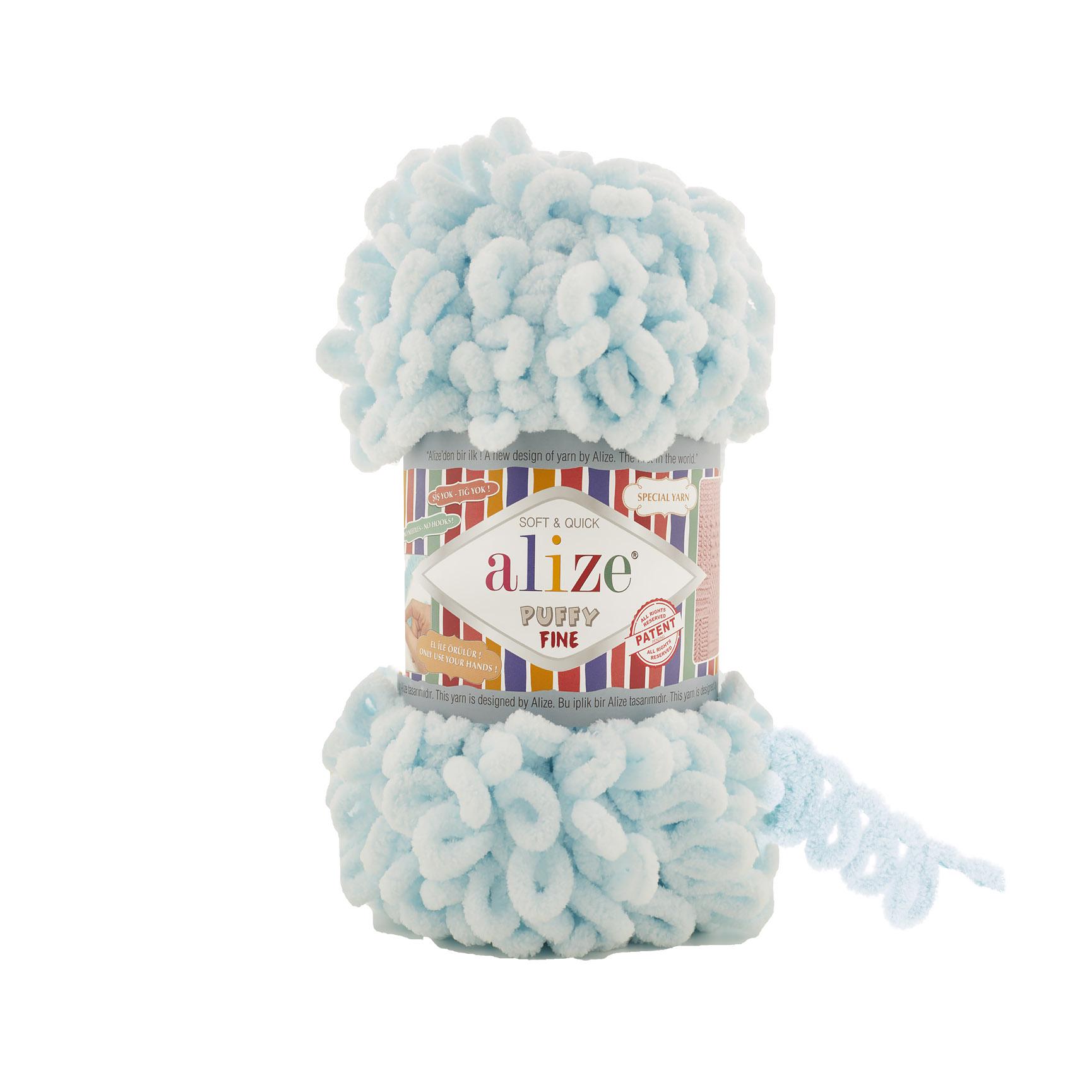 Пряжа Alize Puffy Fine 522