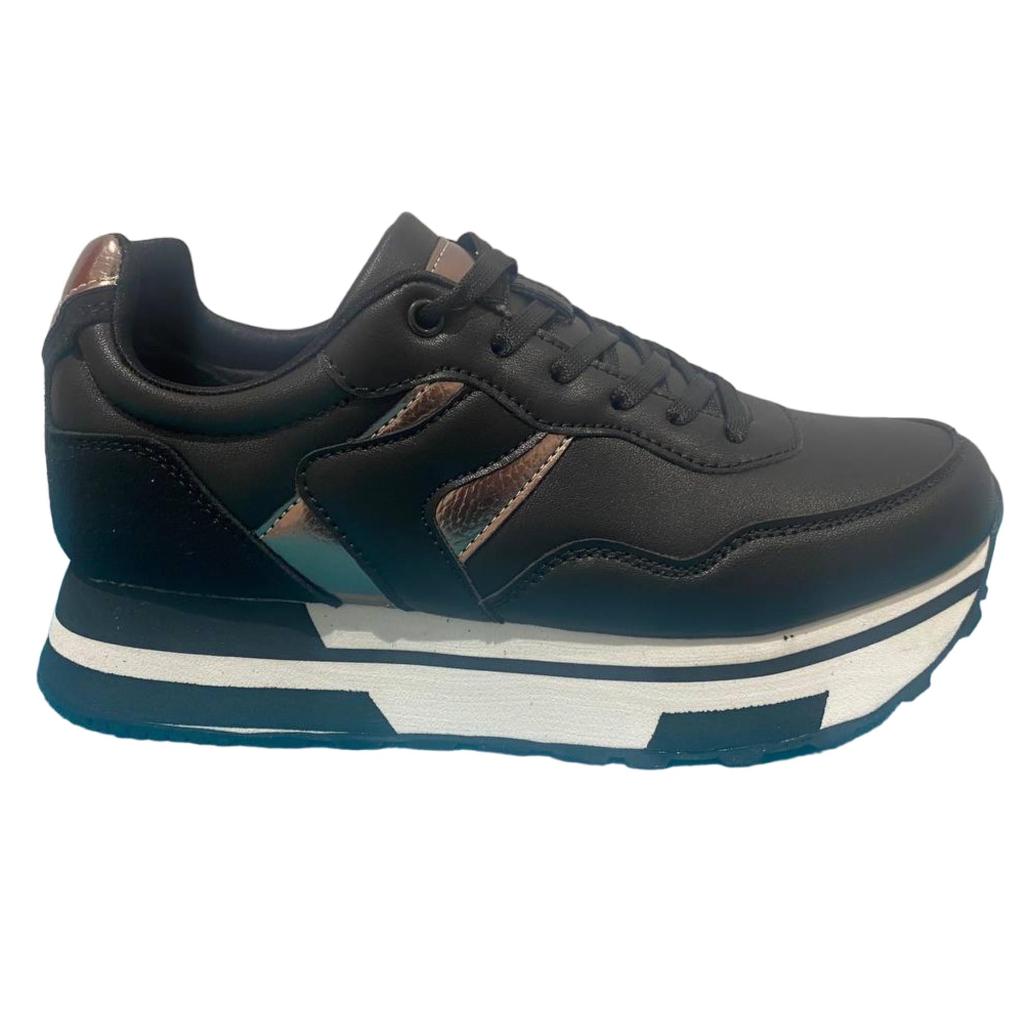 Кроссовки женские осенние Butigo р. 39 Черный (040049-39)