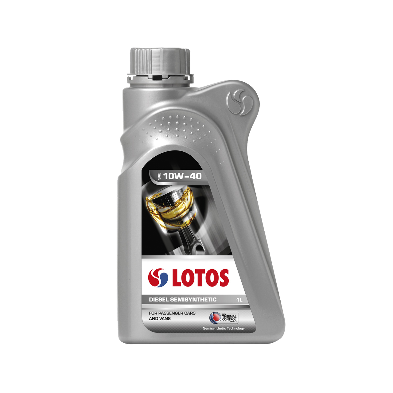 Моторне мастило Lotos Semisyntetic Diesel CF 10W-40 1 л - фото 1