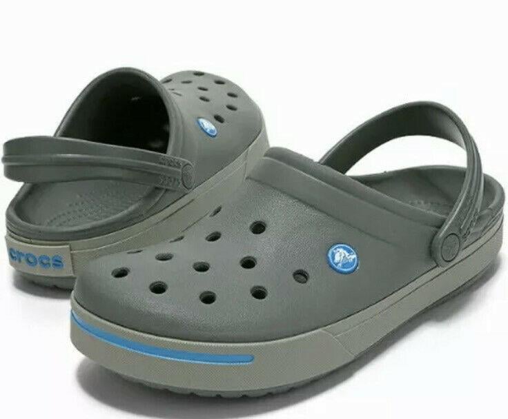 Крокси чоловічі Crocs Crocband II Clog р. 48/49 Сірий (23172)