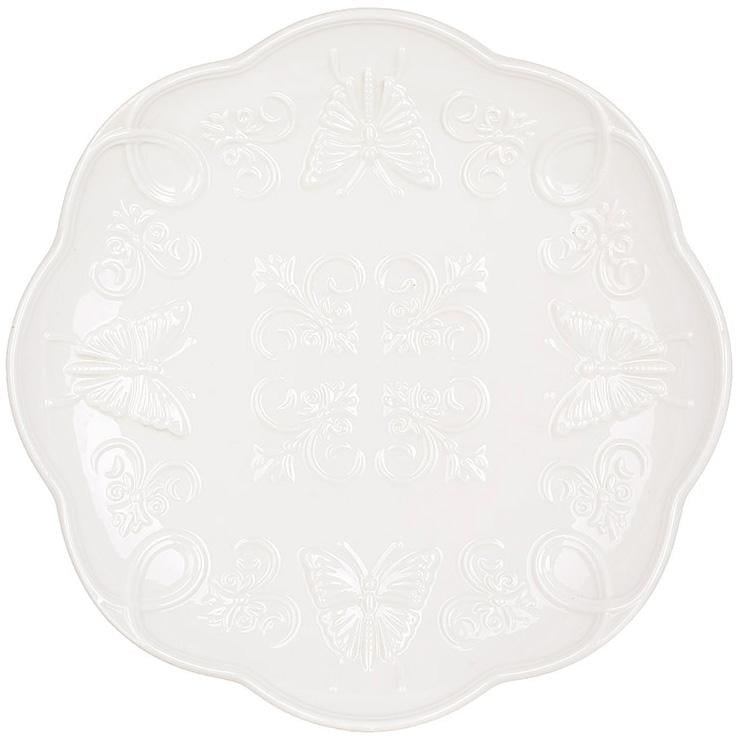 Тарелки подставные фарфоровые 2 шт. City Ажур 31см фарфоровые тарелки