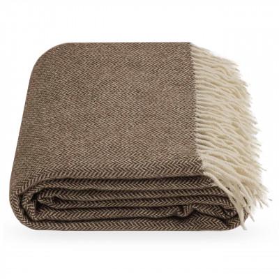 Плед рандеву 150х200 см Коричневый - фото 1