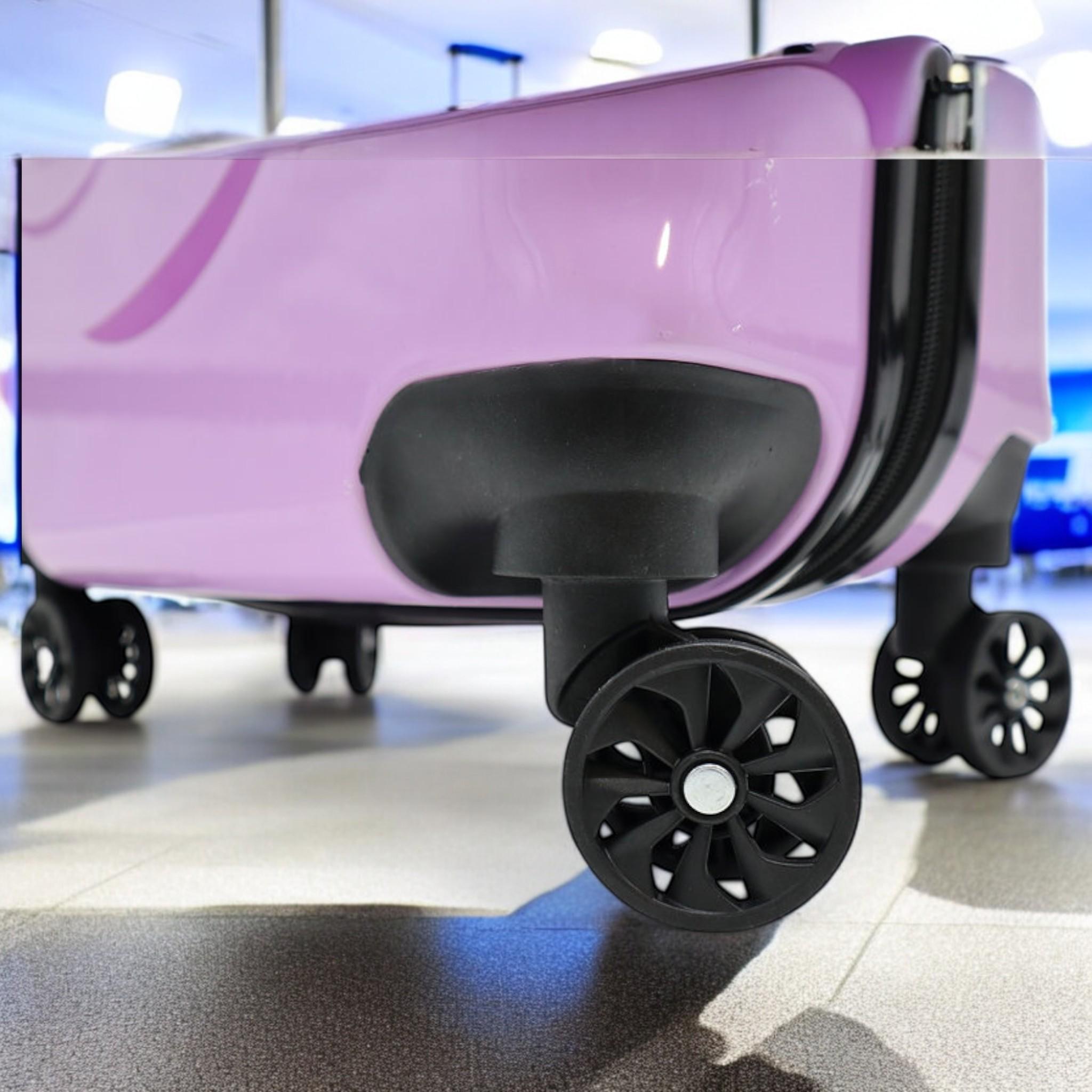 Валіза дитяча H&H Jolly Octogenarian ABS-пластик на 4 коліщатках з кодовим замком 35 л (S_F-1) - фото 6