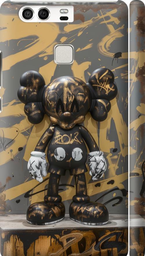 Чехол на Huawei P9 Bronze kaws (6097c-347-42517)