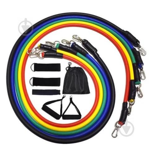Набор резинок-эспандеров для фитнеса Power Resistance Bands JT-003