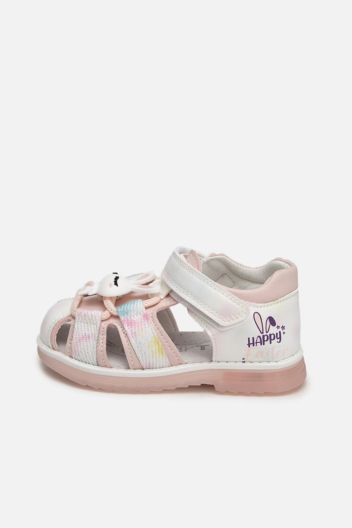 Босоножки на плоской подошве ЦБ-00237891 для девочки р. 24 Розовый (SKT000955015)