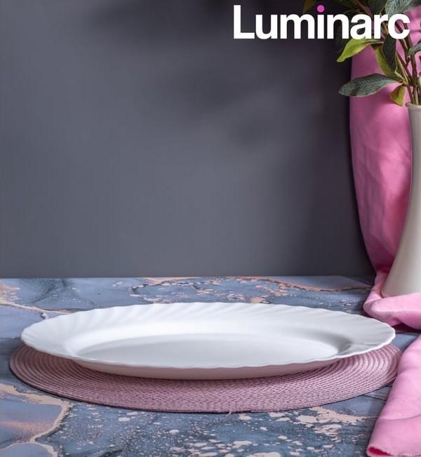 Блюдо овальное Luminarc Trianon 35 см (70f3c63a) - фото 6 Блюдо овальное Luminarc Trianon 35 см (70f3c63a) - фото 6