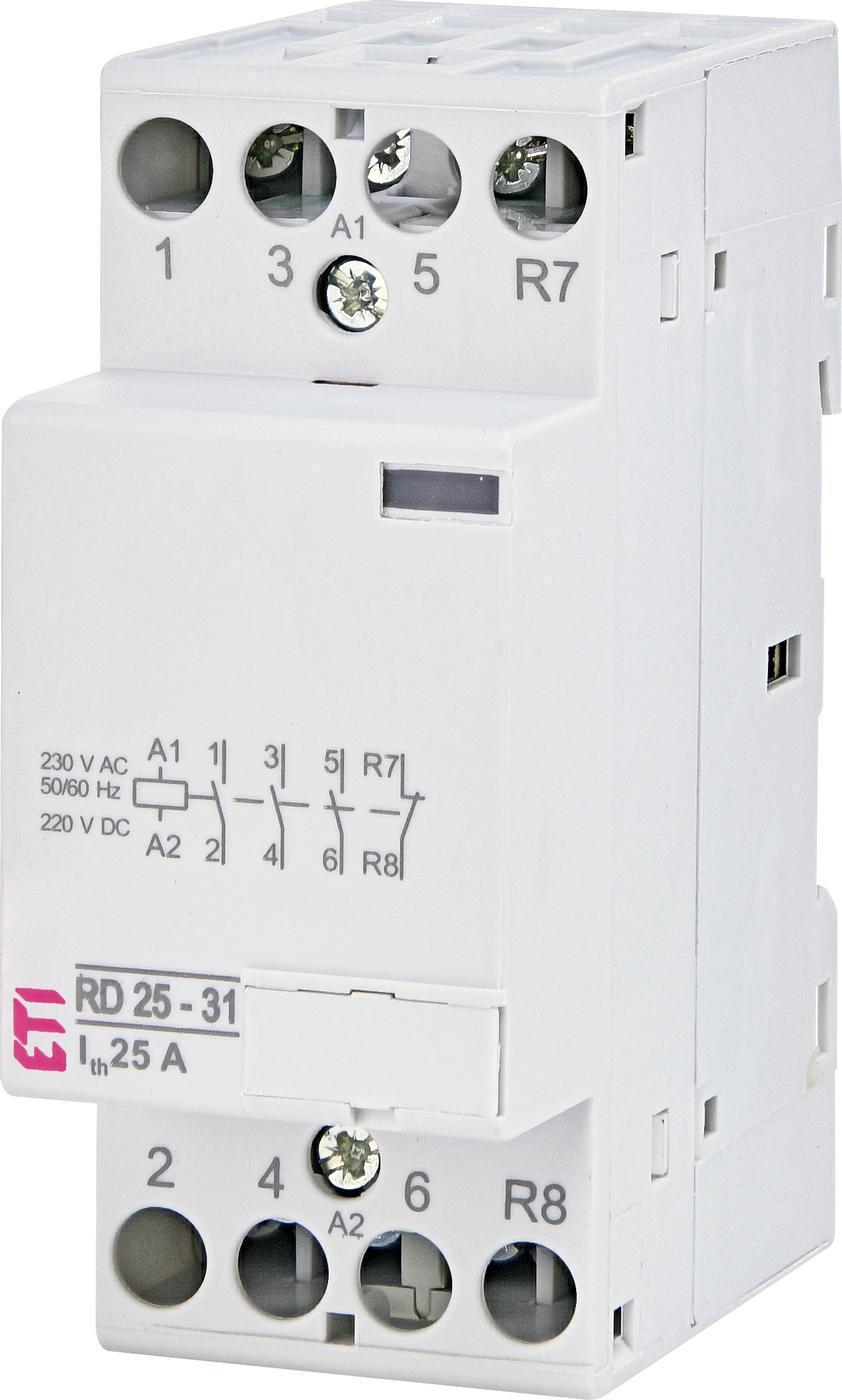 Контактор модульный ETI RD 25-31 230V AC/DC (2464012)