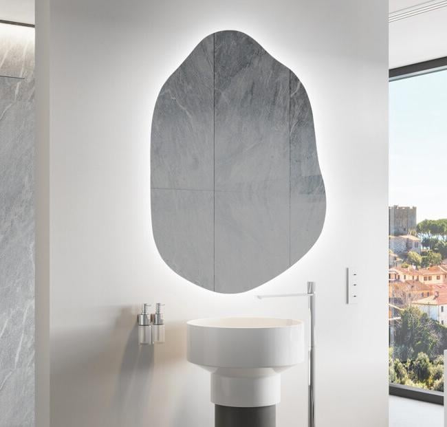 Дзеркало Oviedo з LED-підсвічуванням 400x600 мм (2112098)