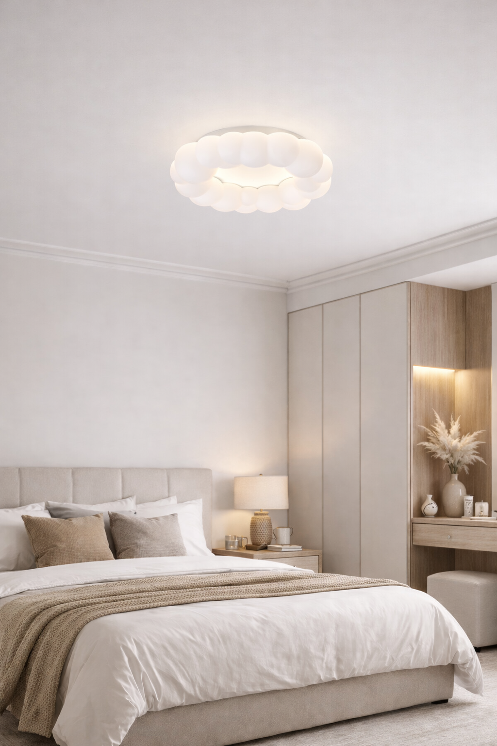 Люстра Bubble Ring White LED белый свет 22W (20150/A490)