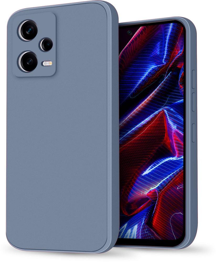Силиконовый чехол HardCorner для Xiaomi Redmi Note 12 5G Gray Blue (33373-6D)