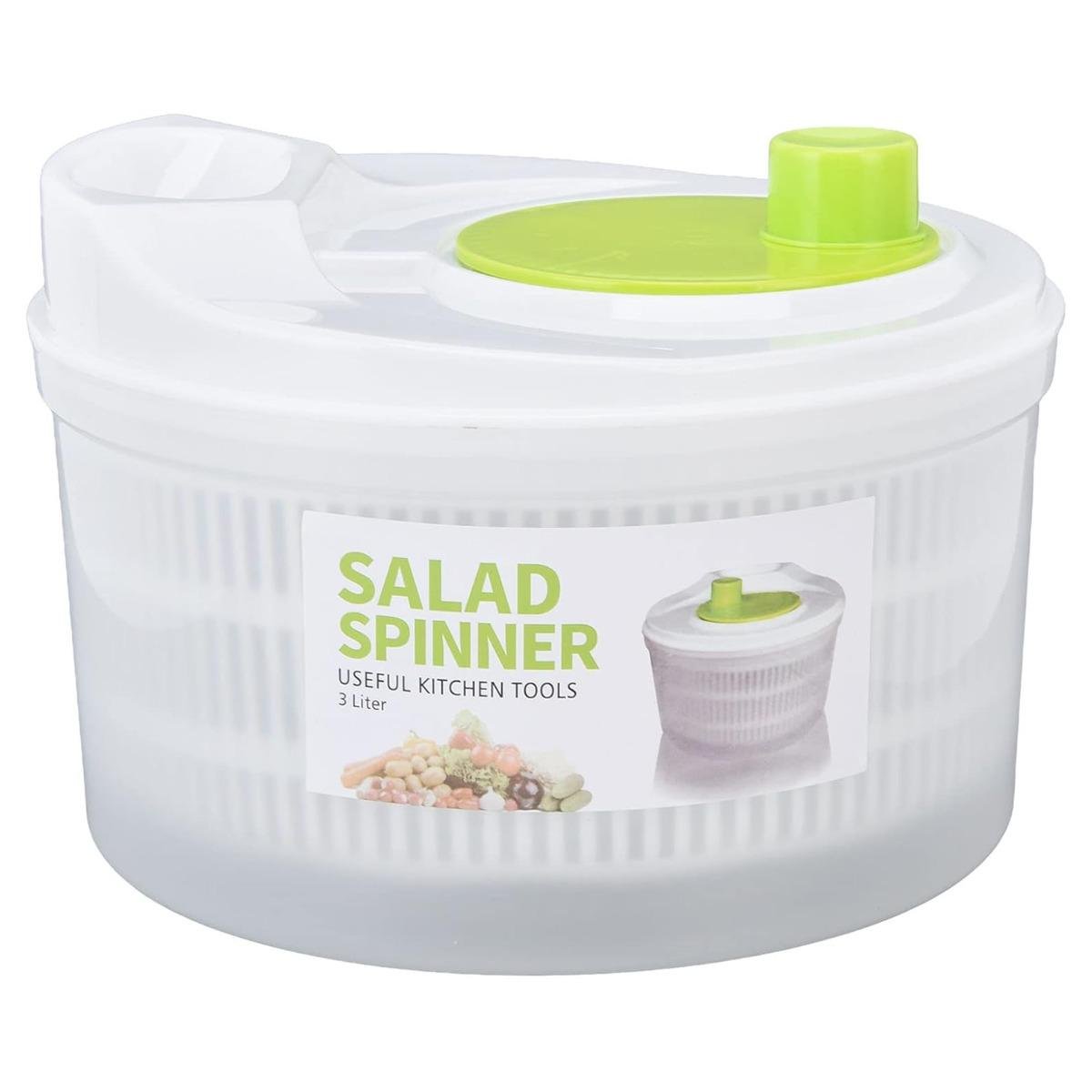 Сушарка для зелені та овочів Salad Spinner 21,5х13 см (R94390)