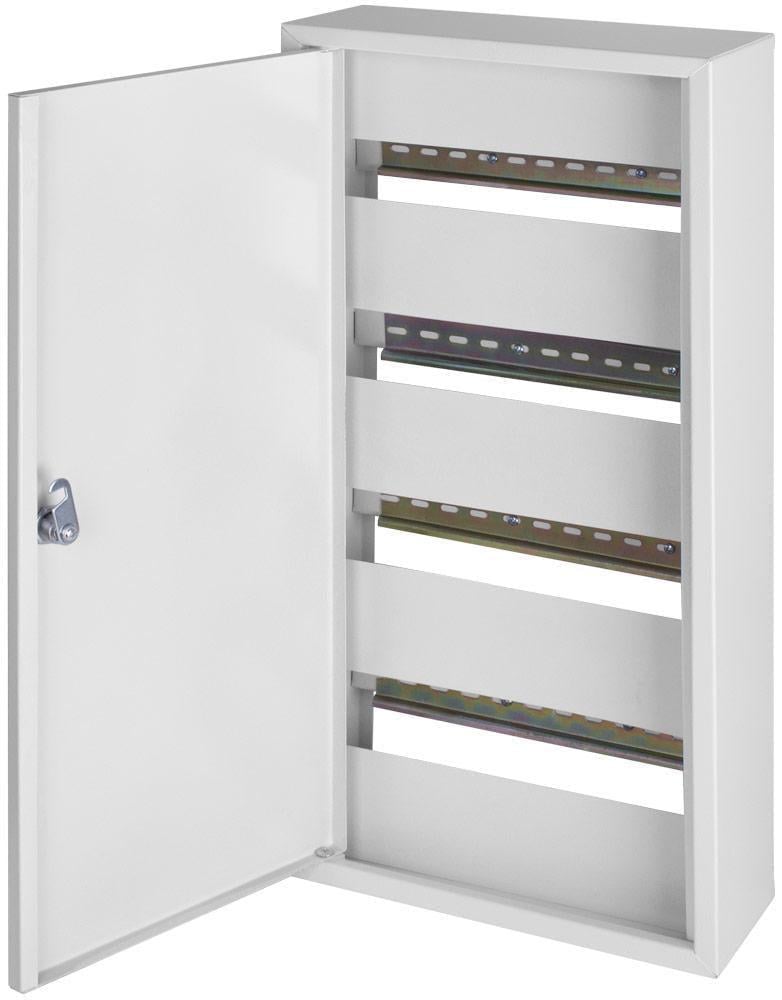 Щит розподільний E.NEXT e.mbox.stand.n.48.z 48 модулів IP30 навісний із замком металевий 550х275х105 мм (s0100124)