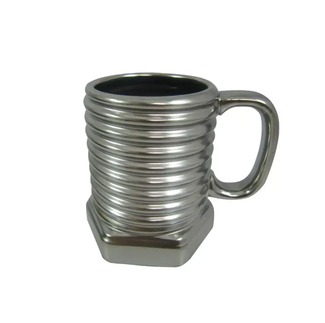 Чашка Bolt 350 мл Hoz 656829 Серебряный (NA005290)