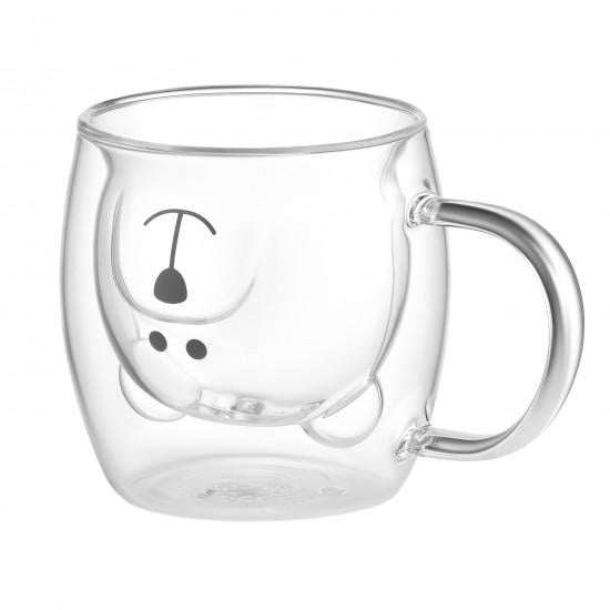 Набор чашек Ardesto Animals с двойными стенками 2х250 мл (AR2625BHA) - фото 2