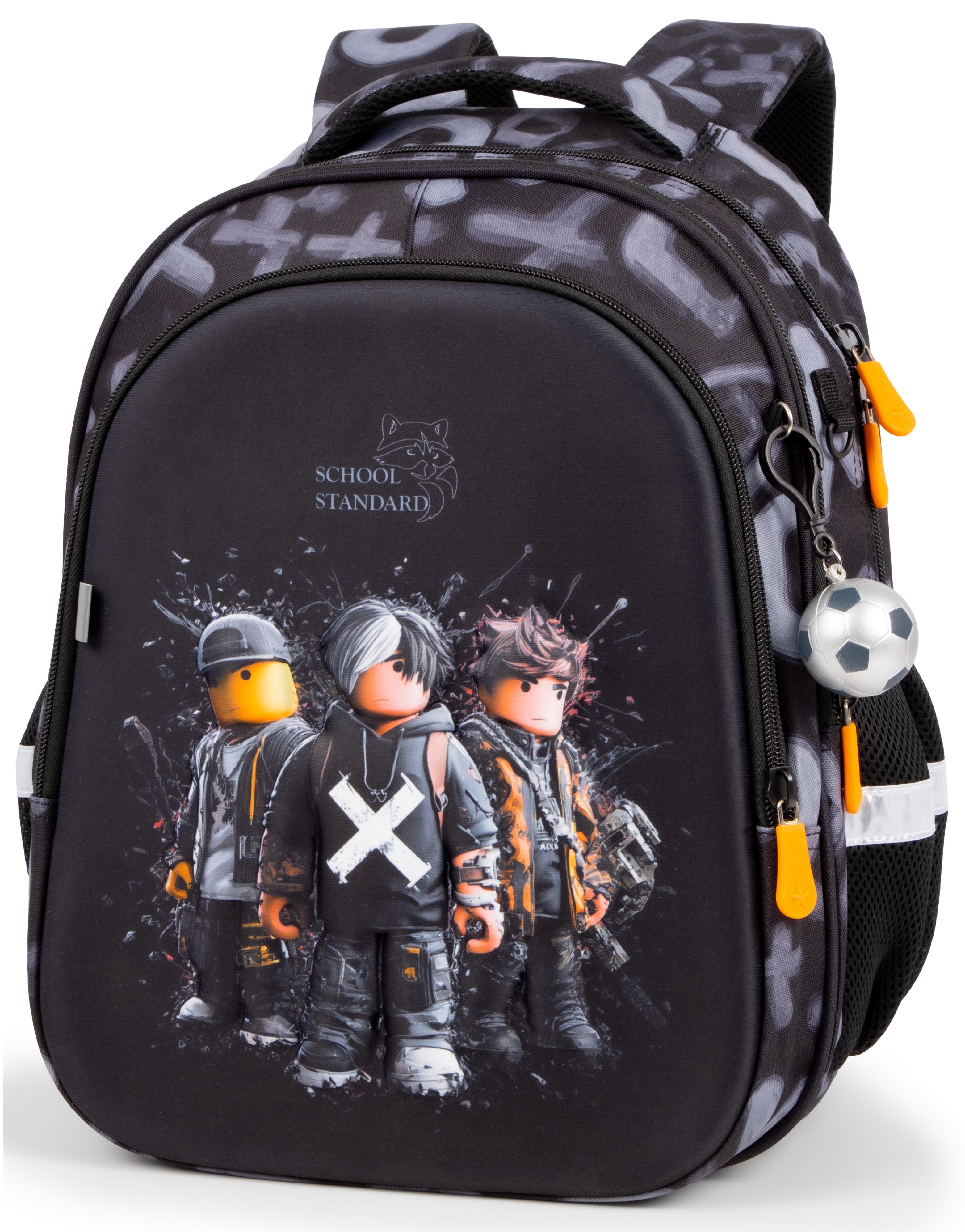 Школьный ортопедический рюкзак для мальчика Роблокс School Standard 38х30х18 см в 1 класс (150-41)