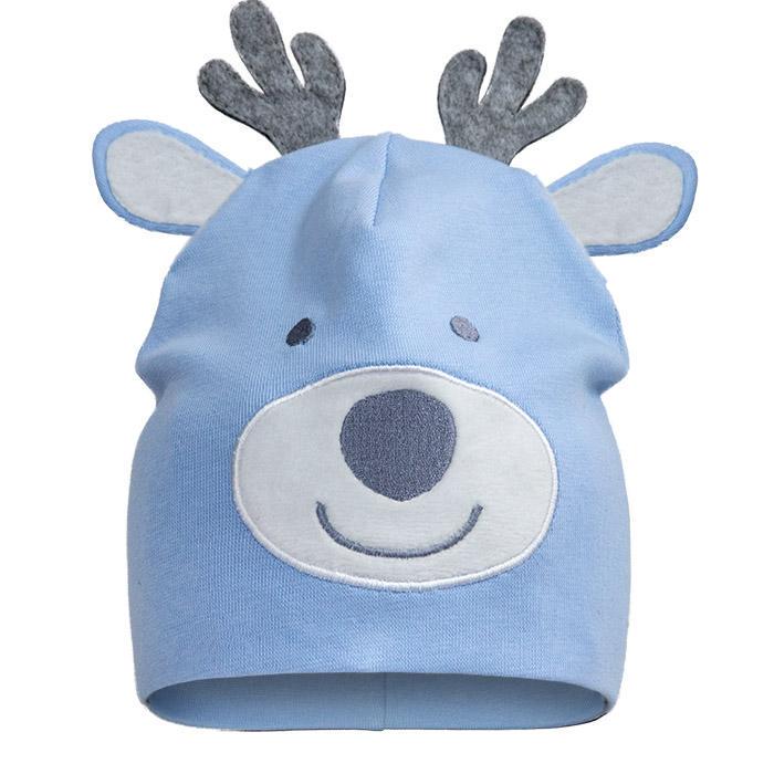 Демисезонная шапка Девид стар р. 42 Голубой (17225)