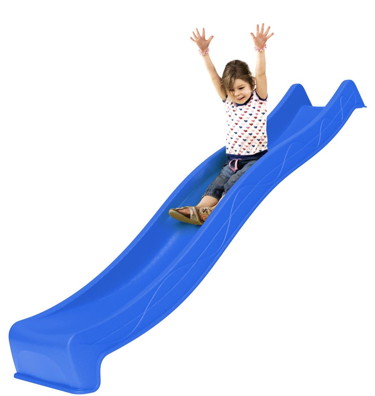 Дитяча гірка для спуску KBT 3 м Синій (25891682) - фото 2